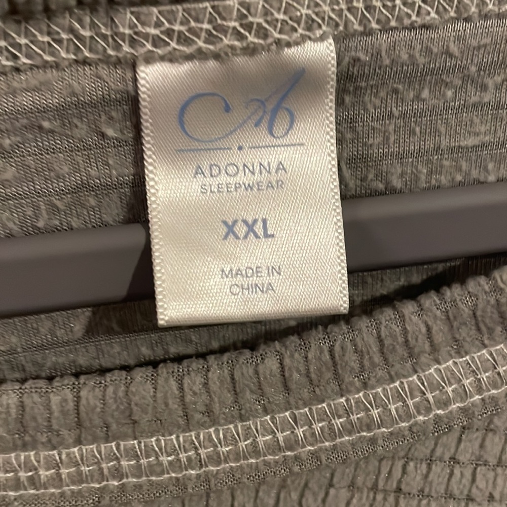 Soft Gray Sleepwear Top - Picture 2 of 4